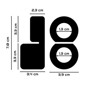 POWERING - DOUBLE ANNEAU PÉNIS SUPER FLEXIBLE ET RÉSISTANT PR09 CLAIR