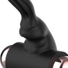 COQUETTE TOYS - COCKRING AVEC VIBRATEUR NOIR/ OR