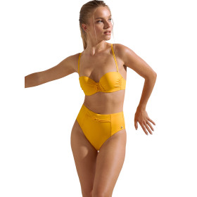 Bas maillot slip de bain échancré taille haute Palma