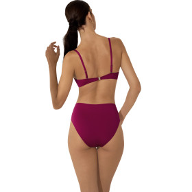 Bas maillot slip de bain échancré taille haute Palma