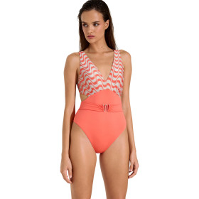 Maillot de bain une pièce monokini préformé sans armatures Iceland