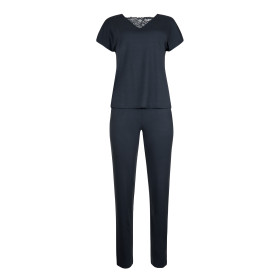 Pyjama pantalon t-shirt manches courtes Naty