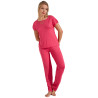 Pyjama pantalon t-shirt manches courtes Naty