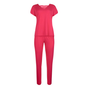 Pyjama pantalon t-shirt manches courtes Naty