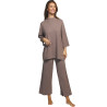 Tenue détente et intérieur pyjama pantacourt tunique Tricot