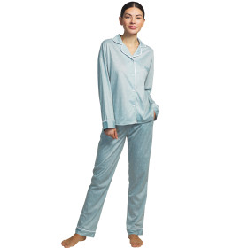 Pyjama pantalon chemise manches longues Algodon