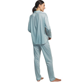 Pyjama pantalon chemise manches longues Algodon