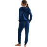 Tenue détente et intérieur pyjama pantalon sweat capuche Sport