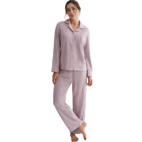 Pyjama pantalon chemise manches longues Espiga