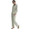 Tenue détente et intérieur pyjama pantalon chemise Polar Soft