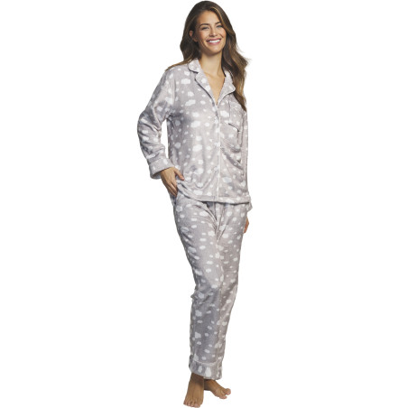 Pyjama pantalon chemise manches longues Polar Joven