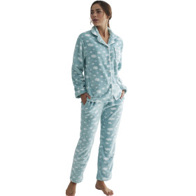 Pyjama pantalon chemise manches longues Polar Joven