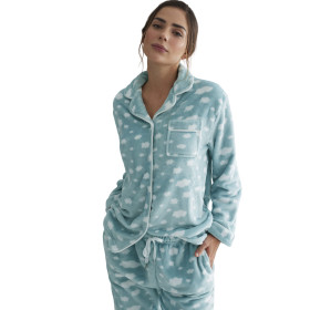 Pyjama pantalon chemise manches longues Polar Joven