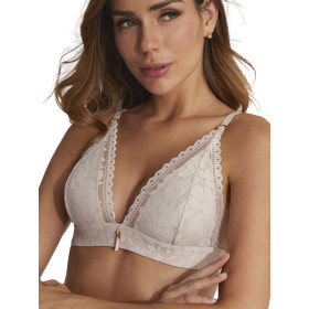 Soutien-gorge triangle préformé sans armatures Gabrielle