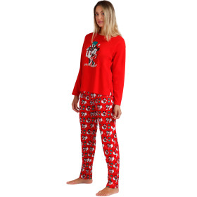 Pyjama tenue d'intérieur pantalon et haut Holidays Disney