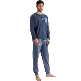 Pyjama tenue d'intérieur pantalon et haut Azure A Antonio Miro