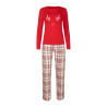 Pyjama pantalon top manches longues Holiday