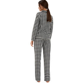 Haut pyjama chemise manches longues Mia