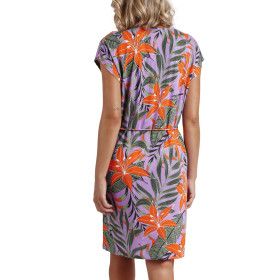 Robe estivale Jungle Mauve