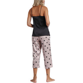 Pyjama tenue d'intérieur pantalon palazzo caraco Elegant Dots