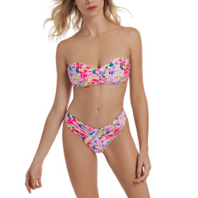 Haut maillot de bain bandeau préformé sans armatures Napoli