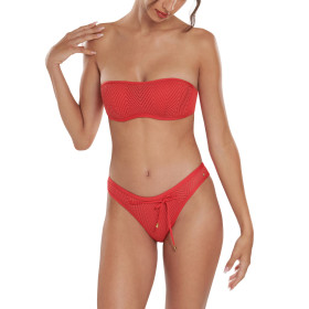 Bas maillot slip de bain échancré taille basse Santorini