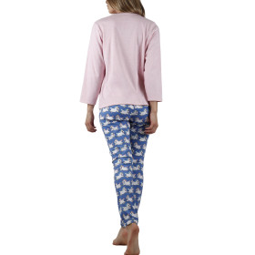 Pyjama tenue d'intérieur pantalon et haut Unicornio Mr Wonderful