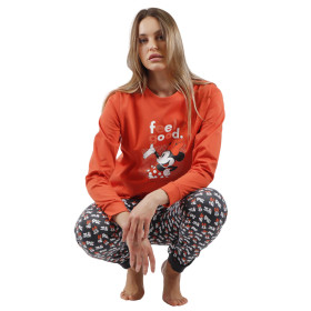 Pyjama tenue pantalon top manches longues Minnie Legend Disney