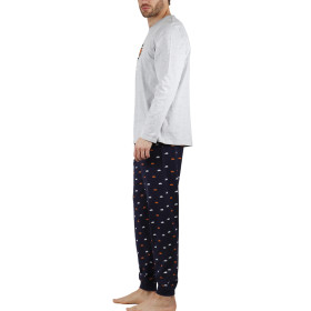 Pyjama tenue d'intérieur pantalon et haut Wide And Low