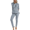 Pyjama tenue d'intérieur pantalon sweat capuche Comfort Home