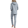 Pyjama tenue d'intérieur pantalon sweat capuche Comfort Home