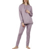 Pyjama tenue d'intérieur pantalon sweat capuche Comfort Home