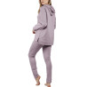 Pyjama tenue d'intérieur pantalon sweat capuche Comfort Home