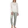 Pyjama tenue d'intérieur pantalon top manches longues If You Dream