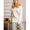 Pyjama tenue d'intérieur pantalon top manches longues If You Dream