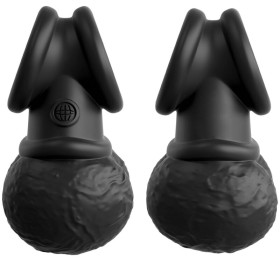 KING COCK - ELITE ANNEAU AVEC TESTICULE SILICONE