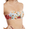 Haut maillot de bain bandeau préformé Hawaii