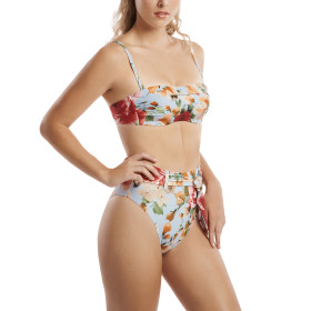 Haut maillot de bain bandeau préformé Hawaii