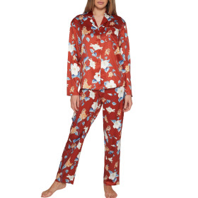 Pyjama tenue d'intérieur pantalon chemise Winter Garden