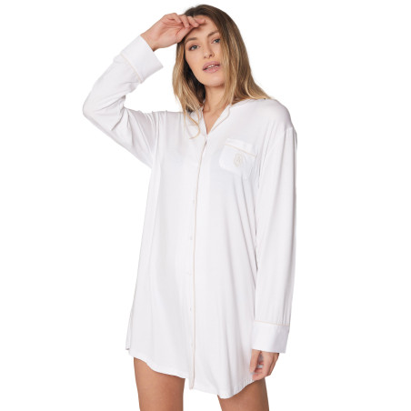 Chemise de nuit manches longues Night Soft