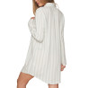 Chemise de nuit manches longues Classic Stripes