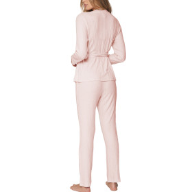 Pyjama tenue d'intérieur pantalon top croisé Elegant Line