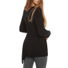 Top asymétrique manches longues Cosy