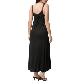 Robe longue estivale Star noir