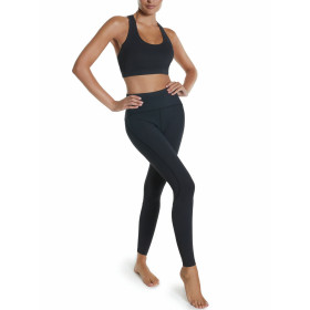 Legging de sport long Tech ST2 noir