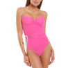 Maillot de bain 1 pièce bustier armaturé Basica