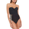 Maillot de bain 1 pièce bustier armaturé Basica