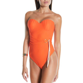 Maillot de bain 1 pièce bustier armaturé Basica