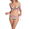 Haut maillot de bain push-up dos nu Hydra