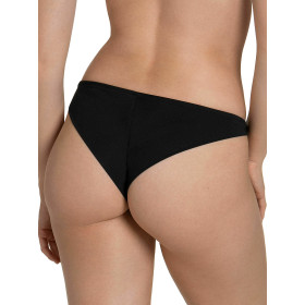 Bas maillot slip de bain brésilien Guaraja noir